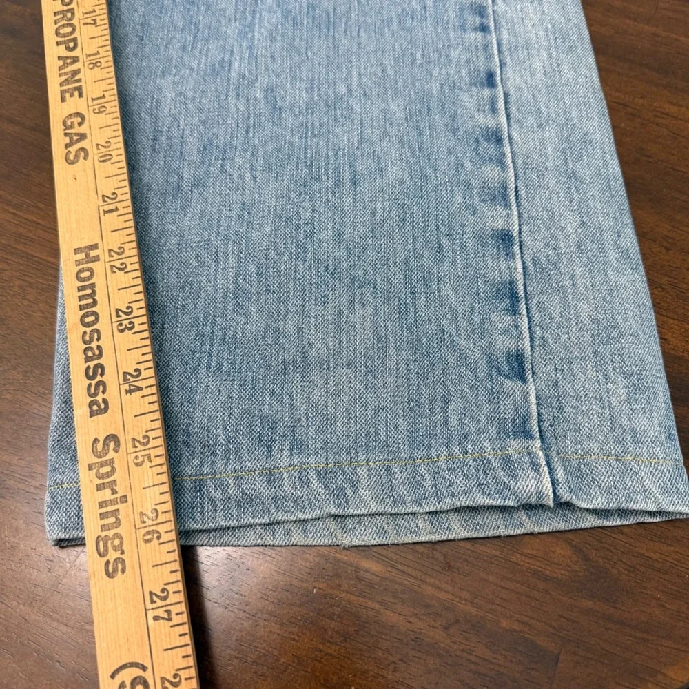 Banana Republic Classic Jeans Mens 34x30 (34x26) Light Wash Straight Leg Denim